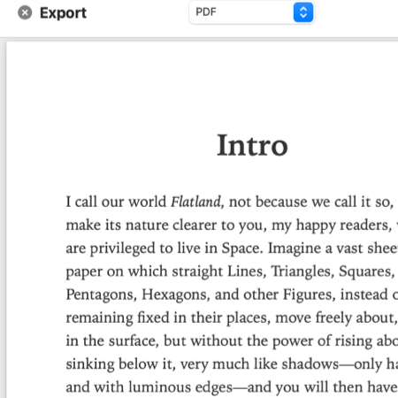 A screen of the Paragraphs editing toolbar